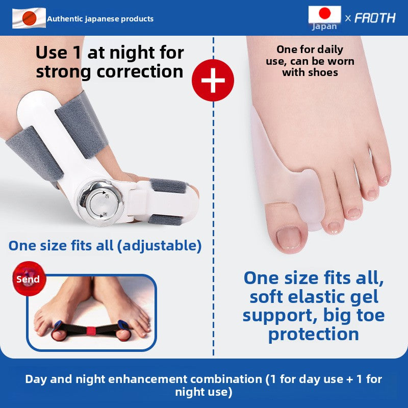Adjustable Silicone Toe Corrector for Bunion Relief