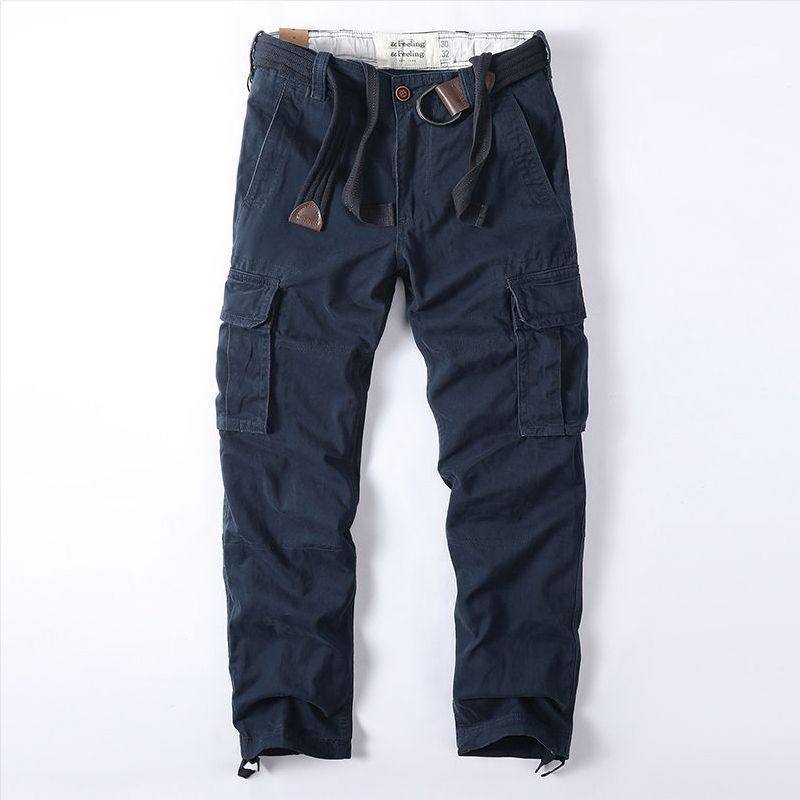 American Retro Camouflage Cotton Casual Pants