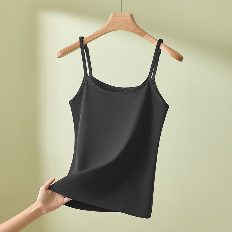 Adjustable Pure Cotton Camisole Women Seamless Vest