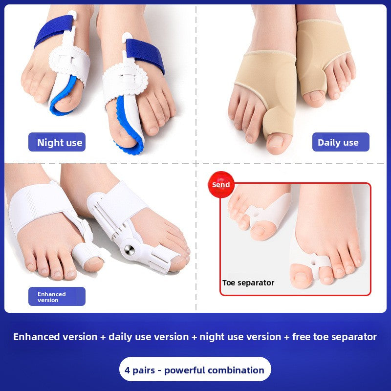 Adjustable Silicone Toe Corrector for Bunion Relief