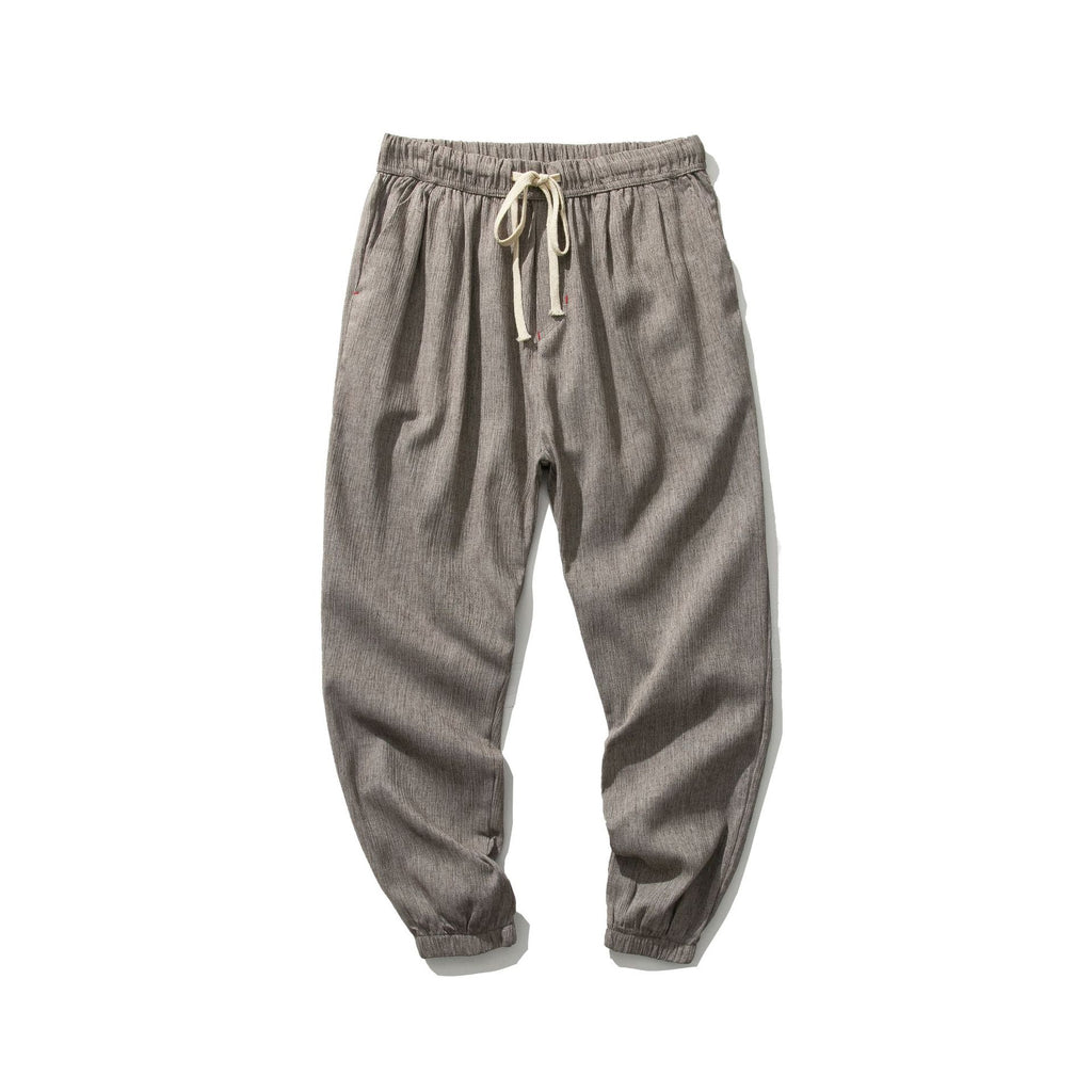 Cotton Linen Harem Pants for Men