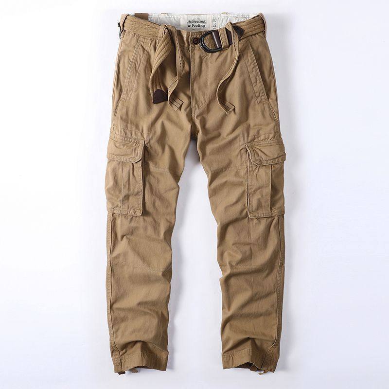 American Retro Camouflage Cotton Casual Pants