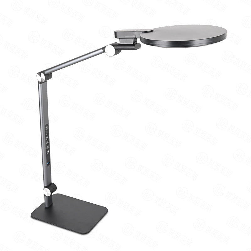Adjustable Full Spectrum LED Desk Lamp with USB Charging