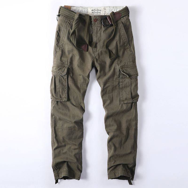 American Retro Camouflage Cotton Casual Pants