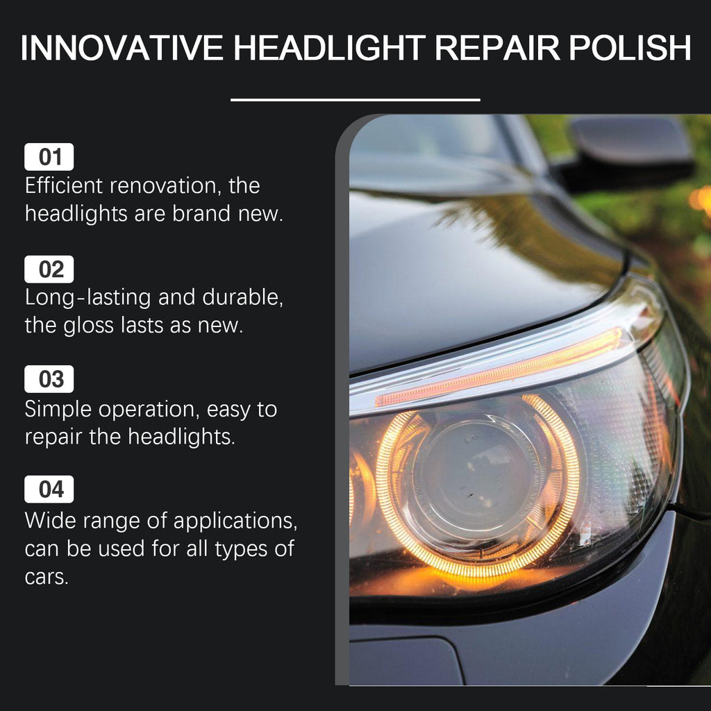 Car Headlight Restoration Maintenance Liquid