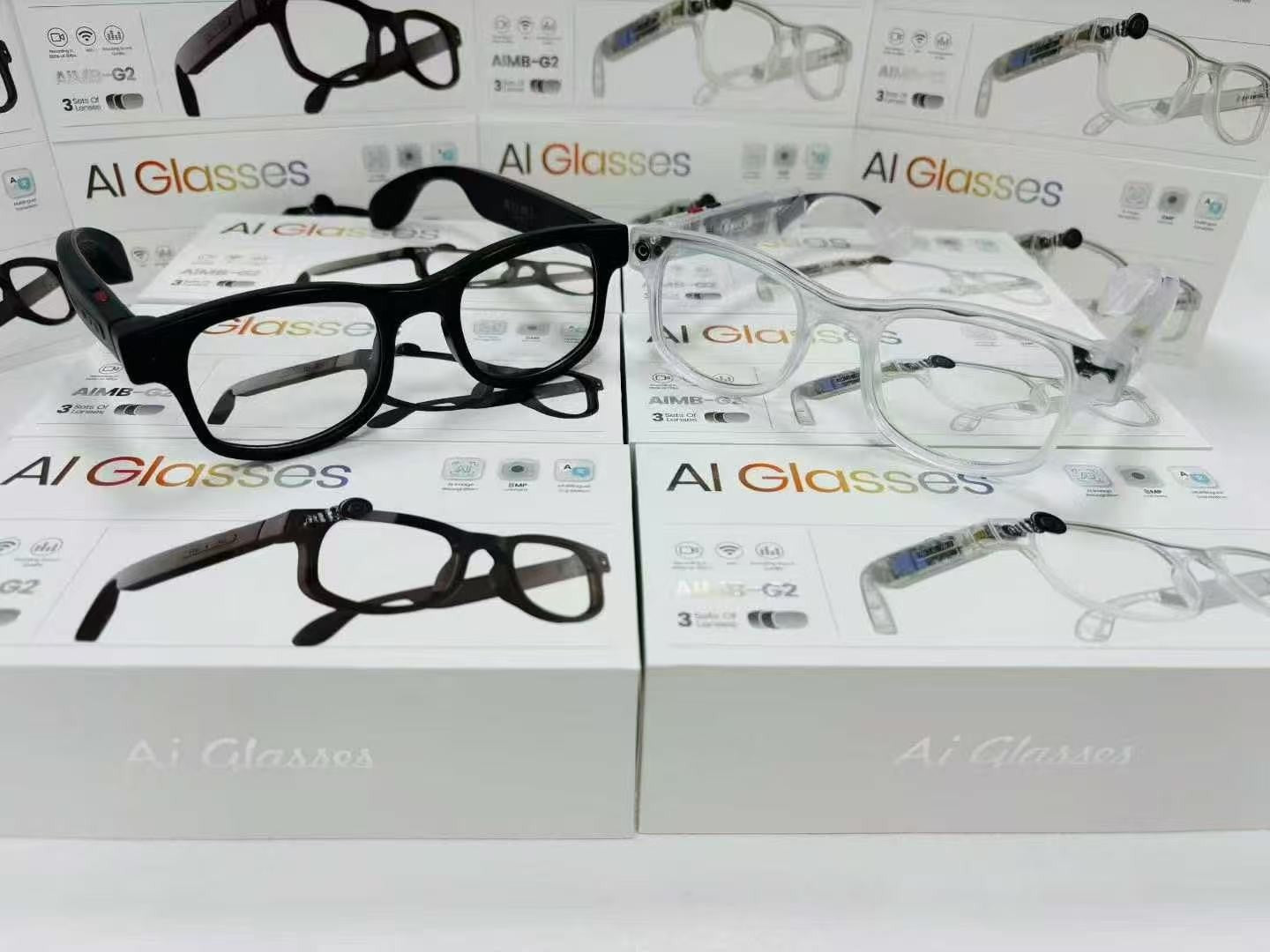 AI Camera Glasses with Voice Translation