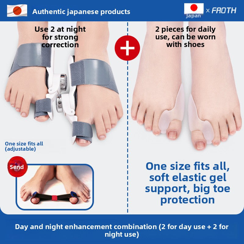 Adjustable Silicone Toe Corrector for Bunion Relief