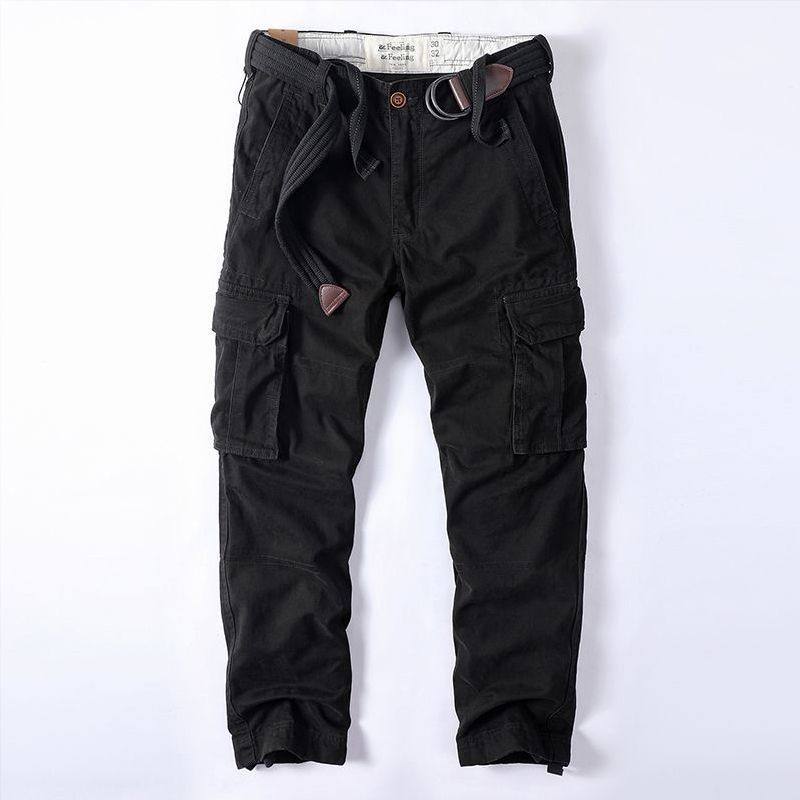 American Retro Camouflage Cotton Casual Pants